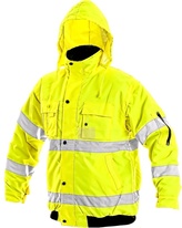 Zimní reflexní bunda Canis Leeds 2v1 žlutá, vel. 3XL