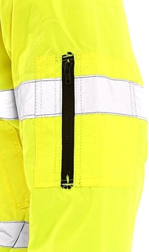 Zimní reflexní bunda Canis Leeds 2v1 žlutá, vel. 3XL
