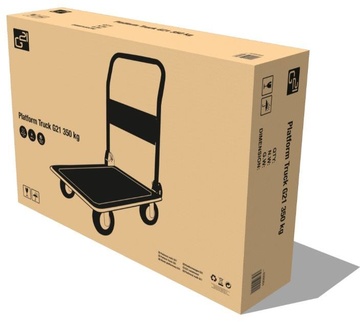 Manipulační plošinový vozík G21 na 350 kg