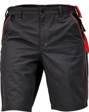 Pracovní kraťasy Cerva KNOXFIELD SHORTS antracit/červená, vel. 52