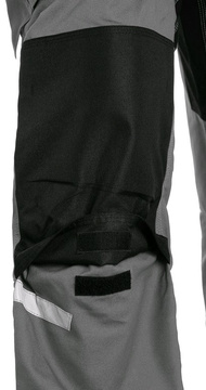 Montérky s laclem CXS STRETCH šedo-černé, vel. 54
