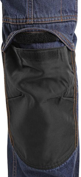 Pánské pracovní kalhoty jeans CXS Nimes I, modro-černé, vel. 56