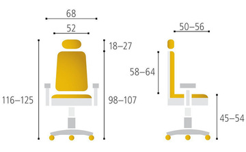 Kancelářská židle Office pro Sirius