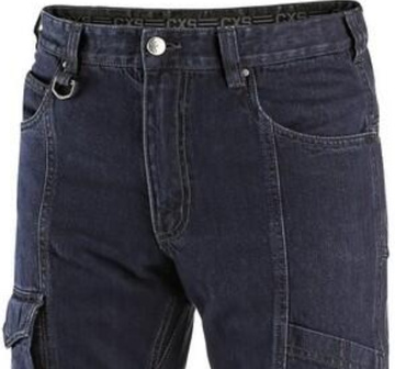 Pánské pracovní kalhoty jeans CXS Nimes II, tmavě modré, vel. 58