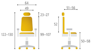 Kancelářská židle Office pro DIKE SP