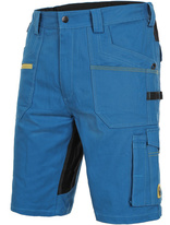 Pracovní kraťasy CXS STRETCH středně modré-černé, vel. 60