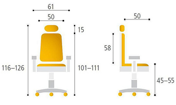 Kancelářská židle Office pro CALYPSO XL
