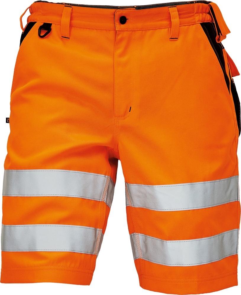 Reflexní kraťasy Cerva KNOXFIELD HV SHORTS oranžové, vel. 64