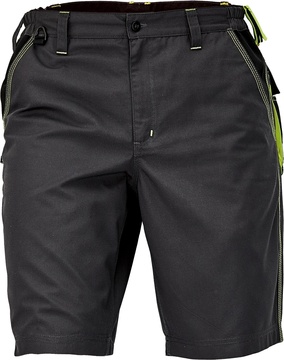 Pracovní kraťasy Cerva KNOXFIELD SHORTS antracit/žlutá, vel. 62