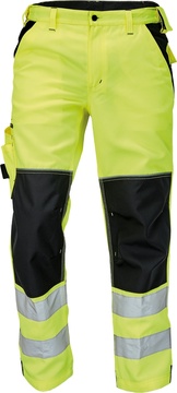 Reflexní kalhoty Cerva KNOXFIELD HI-VIS žluté vel. 62