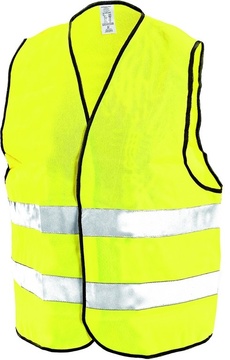 Reflexní výstražná vesta CXS GUSTAV žlutá vel. XXL/XXXL