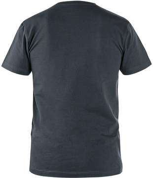 Pánské tričko CXS NOLAN s krátkým rukávem, antracitové, vel. XXXL