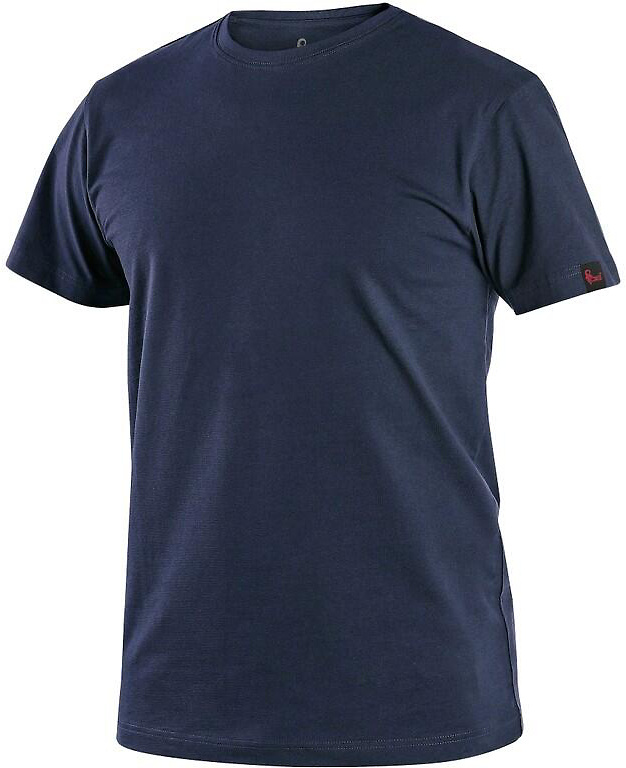 Pánské tričko CXS NOLAN s krátkým rukávem, tmavě modré, vel. XXXL