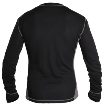 Tričko s dlouhým rukávem CXS Cooldry pánské, černo-šedé, vel. XXXL