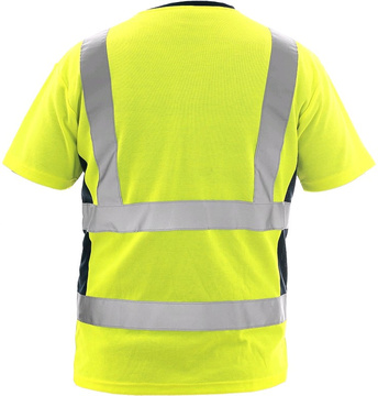 Reflexní tričko CXS EXETER žluto-modré, vel. 4XL