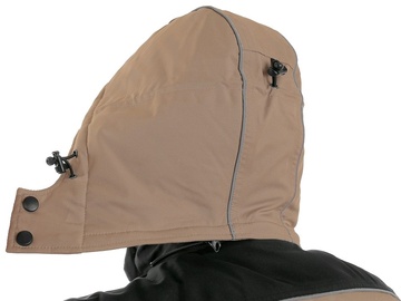 Zimní bunda CXS BALTIMORE béžovo-černá, vel. 4XL