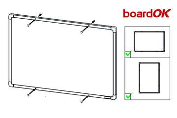 Textilní nástěnka BoardOK 60x90cm
