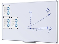 Popisovací magnetická tabule Whiteboard SCRITTO 100x150 cm