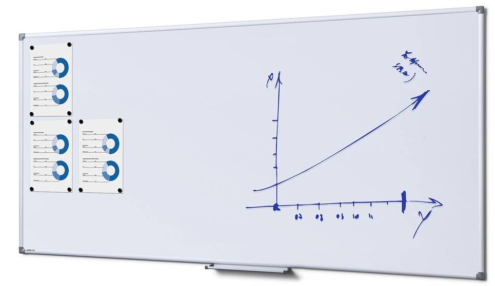 Popisovací magnetická tabule Whiteboard SCRITTO 100x200 cm