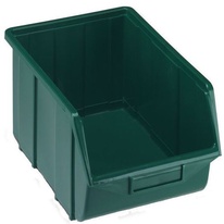 Plastový ukládací zásobník TERRY ECOBOX 114 zelený