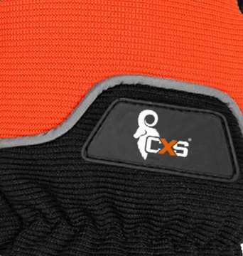Reflexní rukavice CXS Puno oranžovo-černé vel. 9