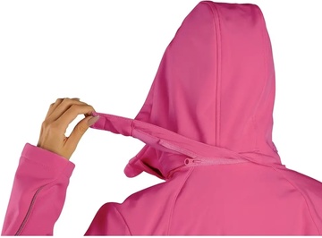 Dámská softshellová bunda CXS NEVADA růžová, vel.2XL