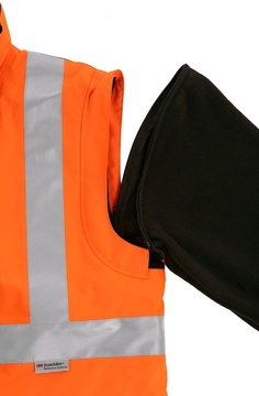 Reflexní pracovní bunda 5v1 CXS LONDON oranžovo-modrá, vel.2XL