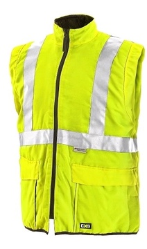 Reflexní pracovní bunda 5v1 CXS LONDON žluto-modrá vel.XXXL