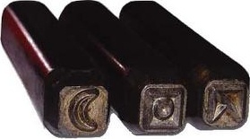 Razidla kontrolní jednotlivé znaky 6 mm