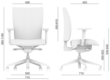 Kancelářská židle LD Seating LYRA 235-SYS na kolečkách