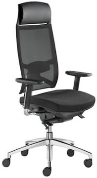 Kancelářská židle LD Seating STORM 550N2-SYS hliníkový držák zad N2