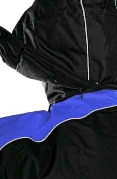 Pánská zimní bunda CXS BRIGHTON, černo-modrá, velikost XXXL