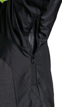 Pánská zimní bunda CXS BRIGHTON, černo-žlutá, velikost 4XL