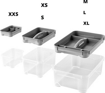 Plastový úložný box KETER T box L 47 l