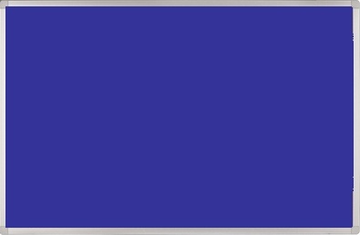 Textilní nástěnka BASIC modrá 180x90cm