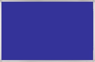 Textilní nástěnka BASIC modrá 180x90cm