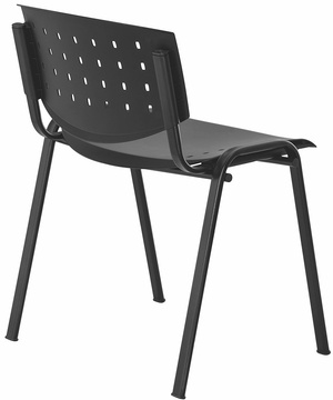 Konferenční židle ALBA LAYER BLACK27, plastová