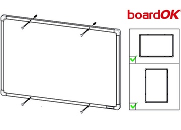 Korková nástěnka BoardOK 150x120cm