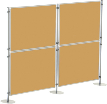 Korková tabule pro paraván 150x120 cm