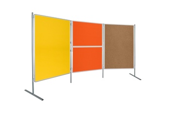 Textilní tabule TEXT EkoTAB pro paraván 150 x 100 cm, hnědá