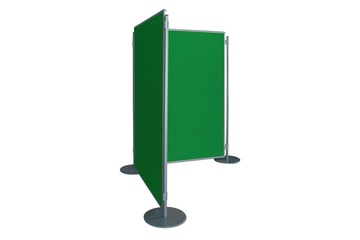 Textilní tabule TEXT EkoTAB pro paraván 150 x 100 cm, zelená