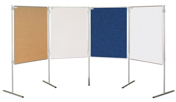 Magnetická lakovaná tabule EkoTAB pro paraván 150 x 120 cm