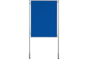 Textilní tabule TEXT EkoTAB pro paraván 150 x 120 cm, modrá