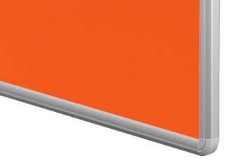 Textilní tabule TEXT EkoTAB pro paraván 150 x 120 cm, oranžová