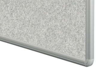 Textilní tabule TEXT EkoTAB pro paraván 150 x 120 cm, šedá
