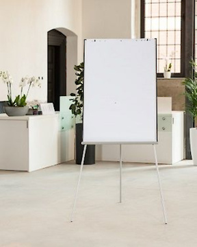 Flipchart AVELI STATIC nemagnetický 70x100 cm