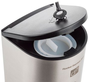 Bezdotykový dávkovač dezinfekce na ruce G21 Rocket Stainless Steel, 1000 ml