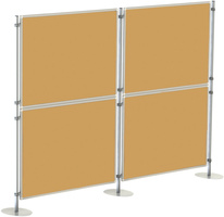 Korková tabule pro paraván 90x120 cm