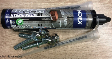 Zahradní set PROFIBA, stůl + dvě lavice s opěradlem