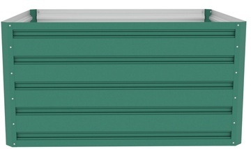 Plechový vyvýšený záhon G21 DAISY 1200x900x520 mm, zelený